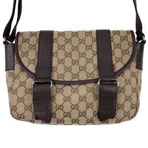 GUCCI Monogram Crossbody Bag